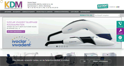 Desktop Screenshot of kdm-online.de